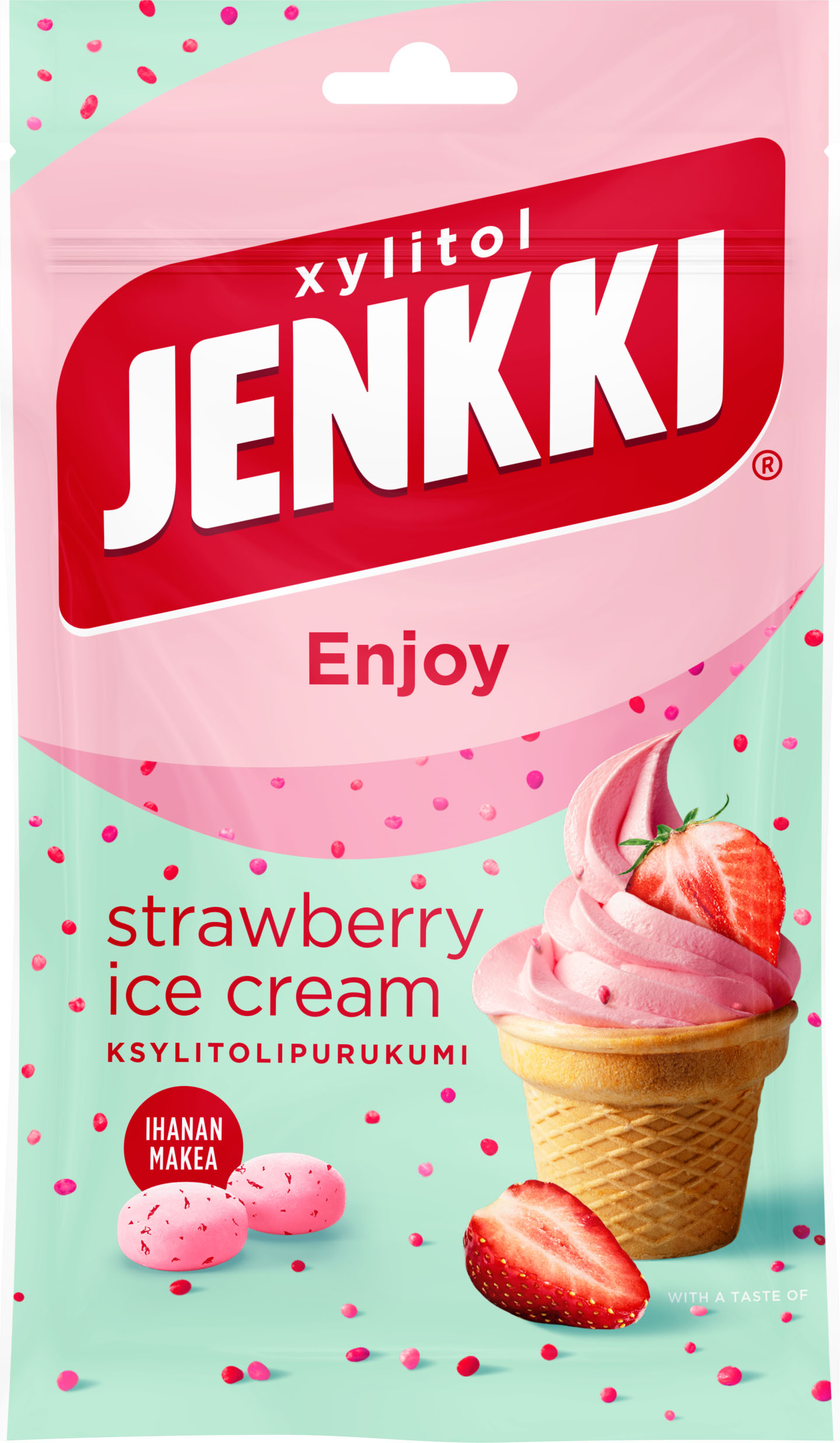 Jenkki Enjoy Strawberry Ice Cream 70g